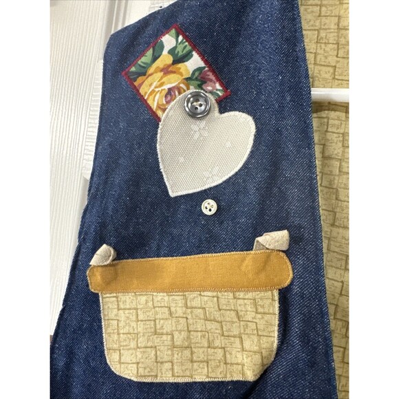 Rare Longaberger Deadstock Handmade Vest 25th Anniversary 98 Artsy Cottagecore - Picture 8 of 12